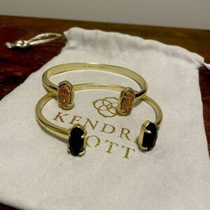 Set of two Kendra scott cuff bracelets